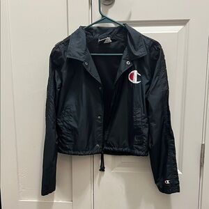 Champion Black Utility Jacket for Women
